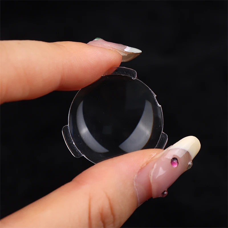 10Pcs 25*45MM BiConvex Ultra Clear Lens For Google Cardboard Virtual Reality 3D VR Glasses 2-5mm Thickness