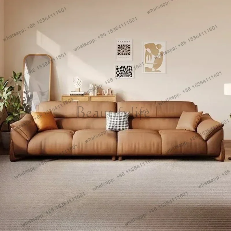 YJ Home Couch Sectional Sofa Armchair Couchs Luxury Modern Light Leather Sofa Comfortable Living Room Sofas And Seating Furnitur