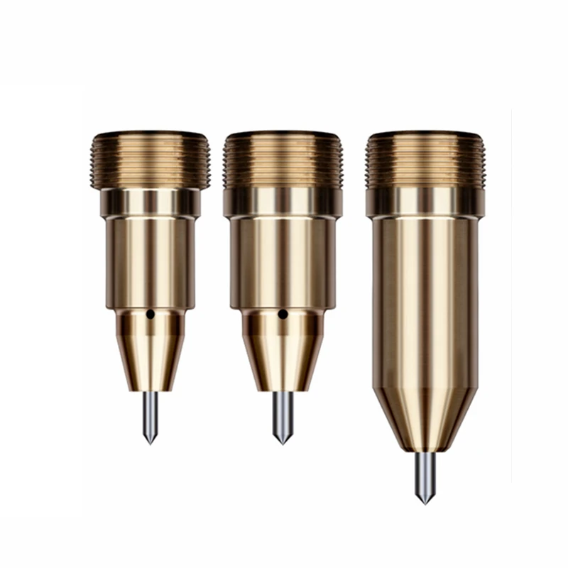 Pneumatic Electric Nameplate Marking Machine Consumables Parts Needle Engraving Bits Tungsten Steel Alloy Needle Brass Bushing