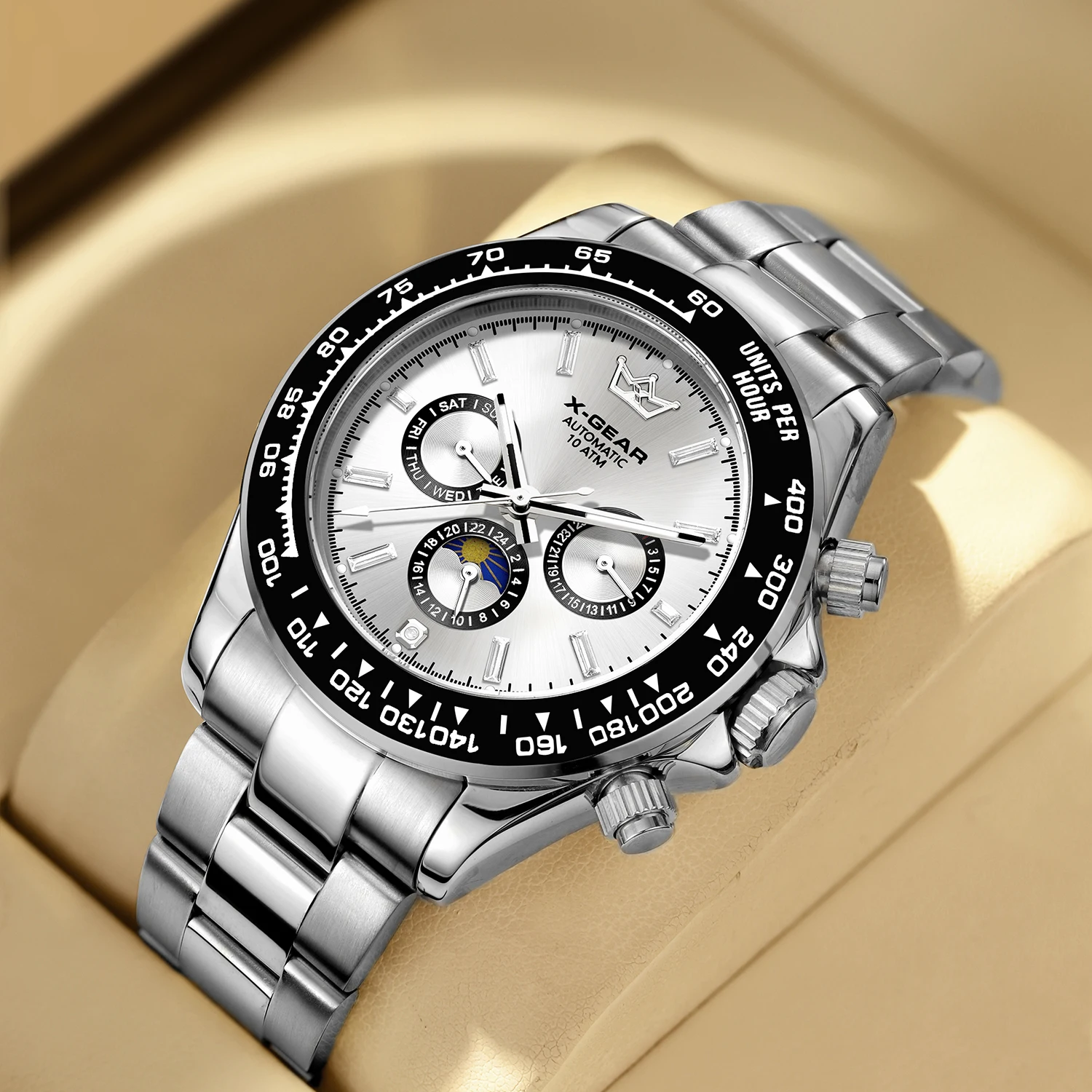 panda-eye-men's-automatic-mechanical-watch-luminous-ceramic-bezel-waterproof-three-eyes-six-hands