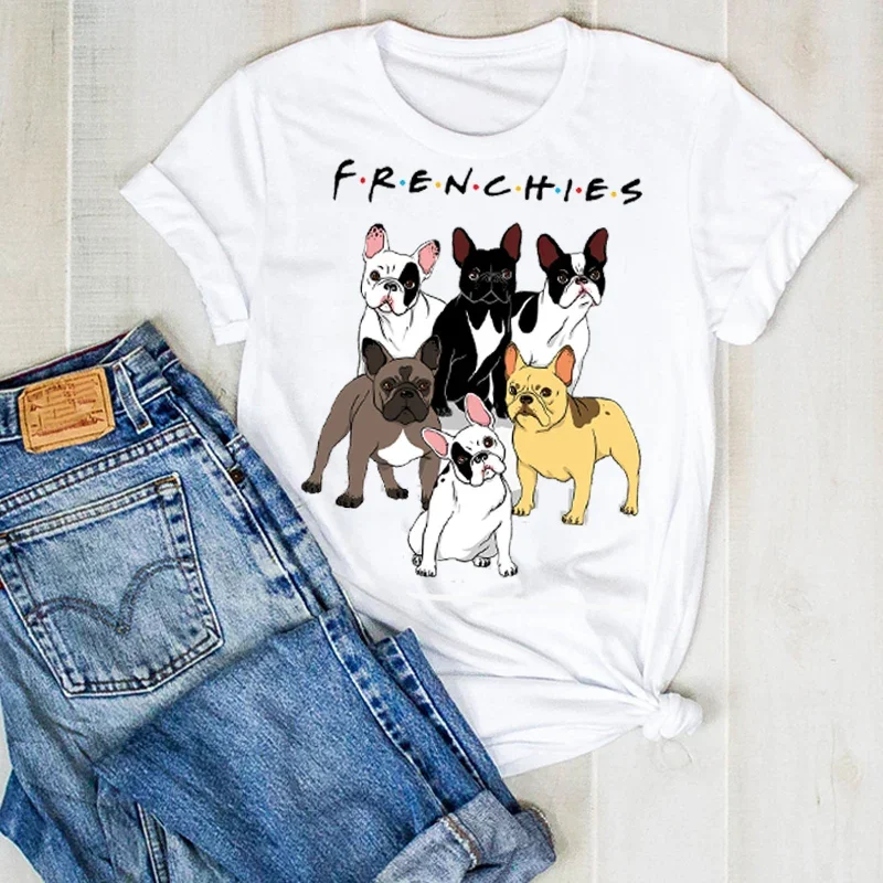 Women Lady Dog Pet Pug Coffee Plus Size Cartoon Ladies Pretty Graphic T Tee Tshirt Womens Nice Top Shirt Clothing T-shirt