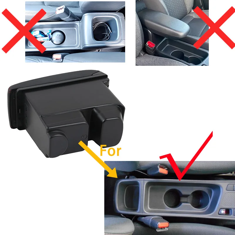 For Toyota Yaris Cross armrest box for toyota yaris suv central Store content box decoration With USB car accessories