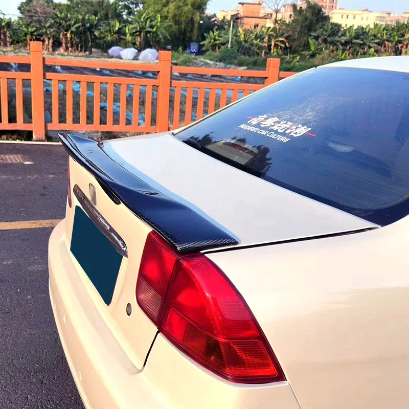 

Spoiler for Honda Civic Tail Fin 2003 To 2007 7th Generation Sedan Carbon Fiber Rear Trunk Wing Type R Saloon Accessories