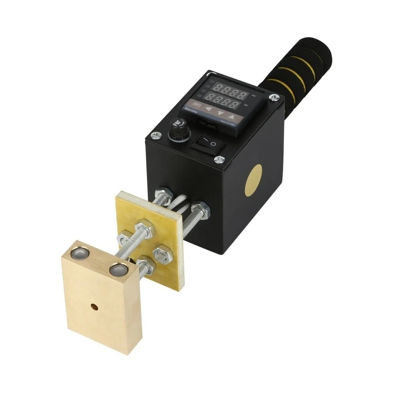 Portable branding machine, leather and plastic basket, wood trademark and LOGO hot stamping machine, small hot stamping machine