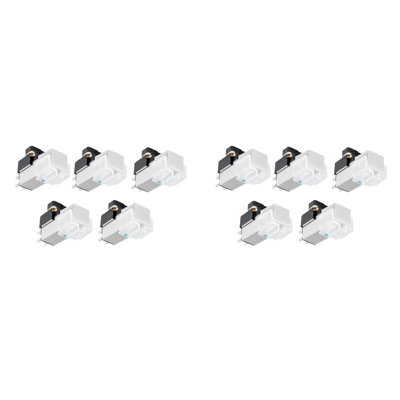 B27B 10PCS AT3600L LP Vinyl Record Dynamic Magnetic Cartridge Stylus For Turntable Player Replace Needle Phonograph Player