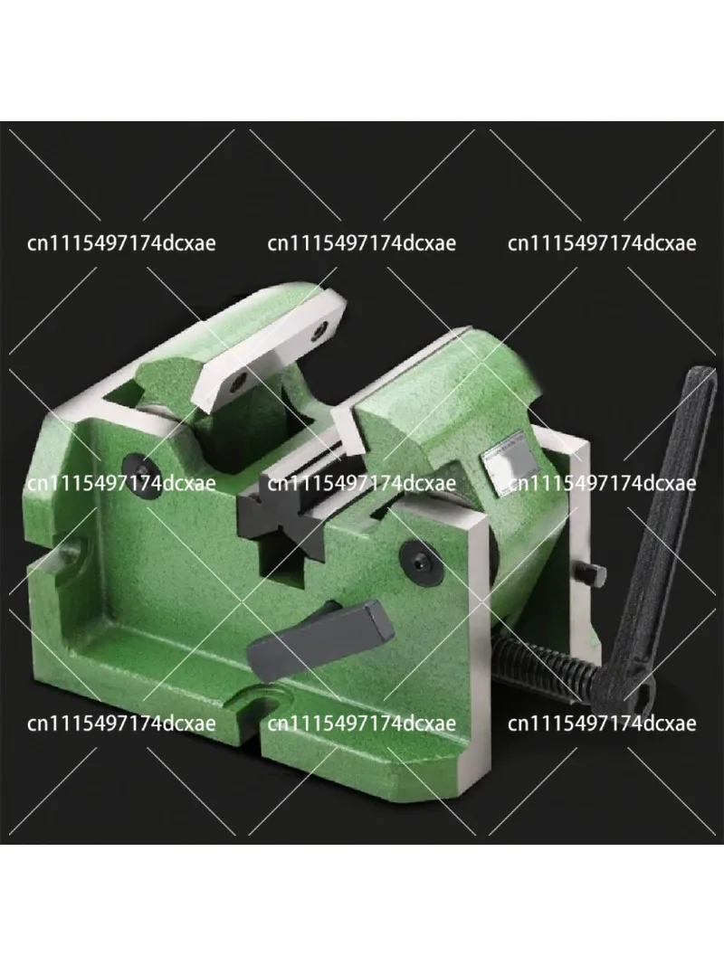 4 Inch V-Shaped Vise Clip Round Tubular Object Cylindrical Vertical Center Milling Machine Flat Pliers