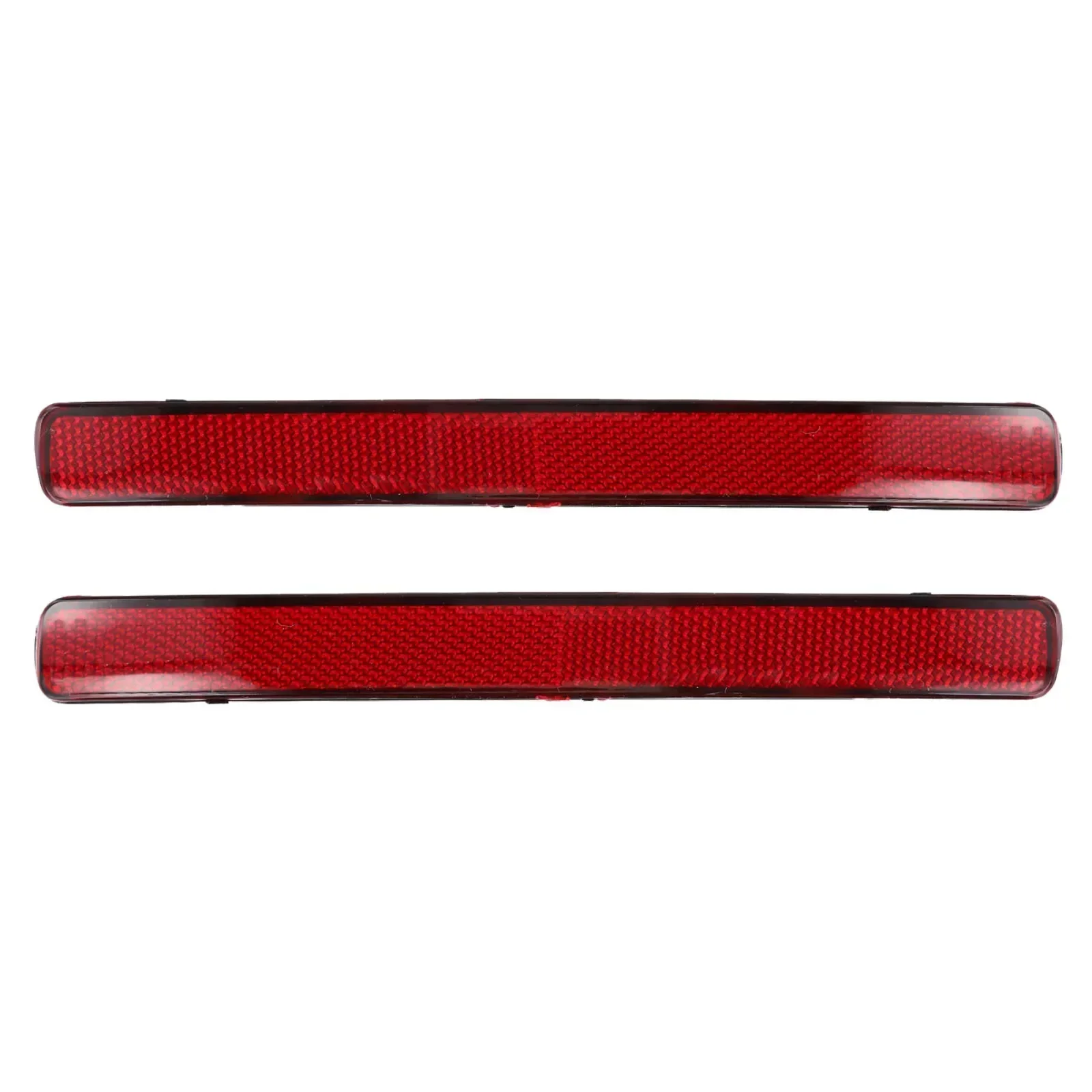 1 Pair Rear Bumper Reflector Red Lens Rear Bumper Reflector For Ssangyong For REXTON 06-17 For KYRON 07-11 Car Accessories