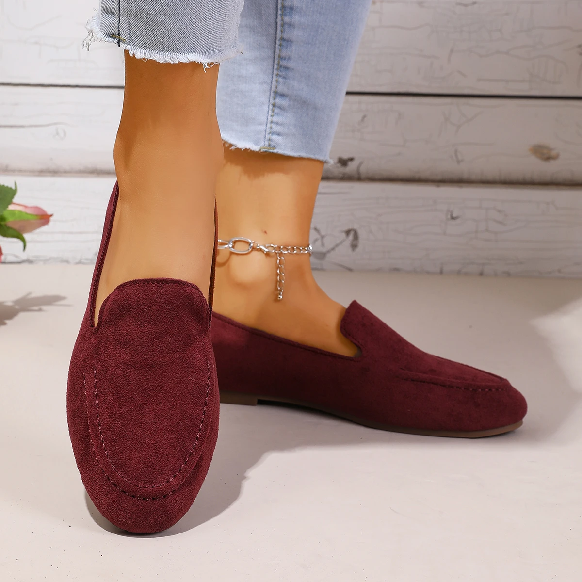 Frühling und Herbst Elegante und Sexy Leichte Lässige Flache Schuhe Modische Bestseller Neue Bequeme Damenschuhe – Detail 6