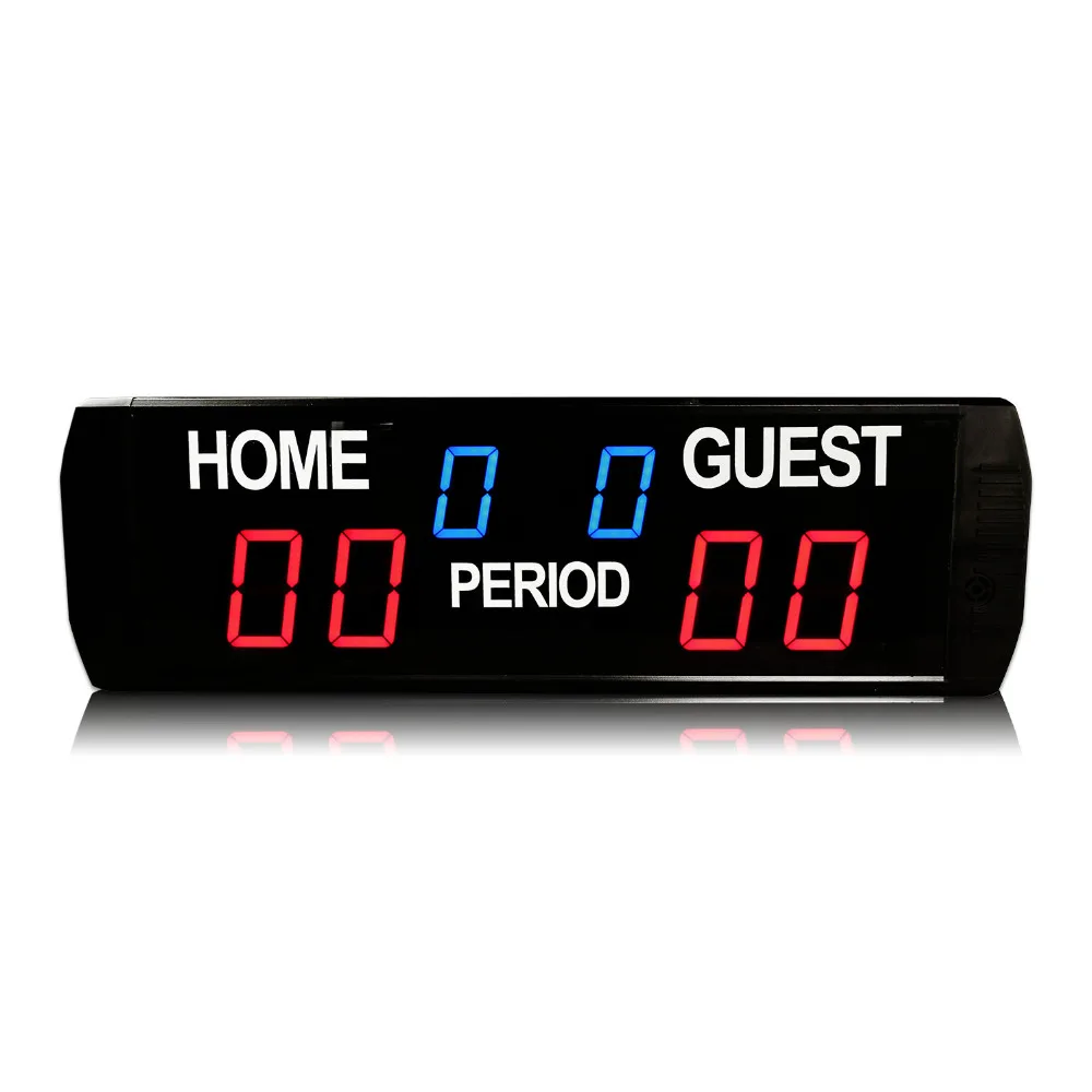 Imagem -06 - Led Digital Sports Placar Placar Portátil Eletrônico Dígitos Football Score Display Controle Remoto