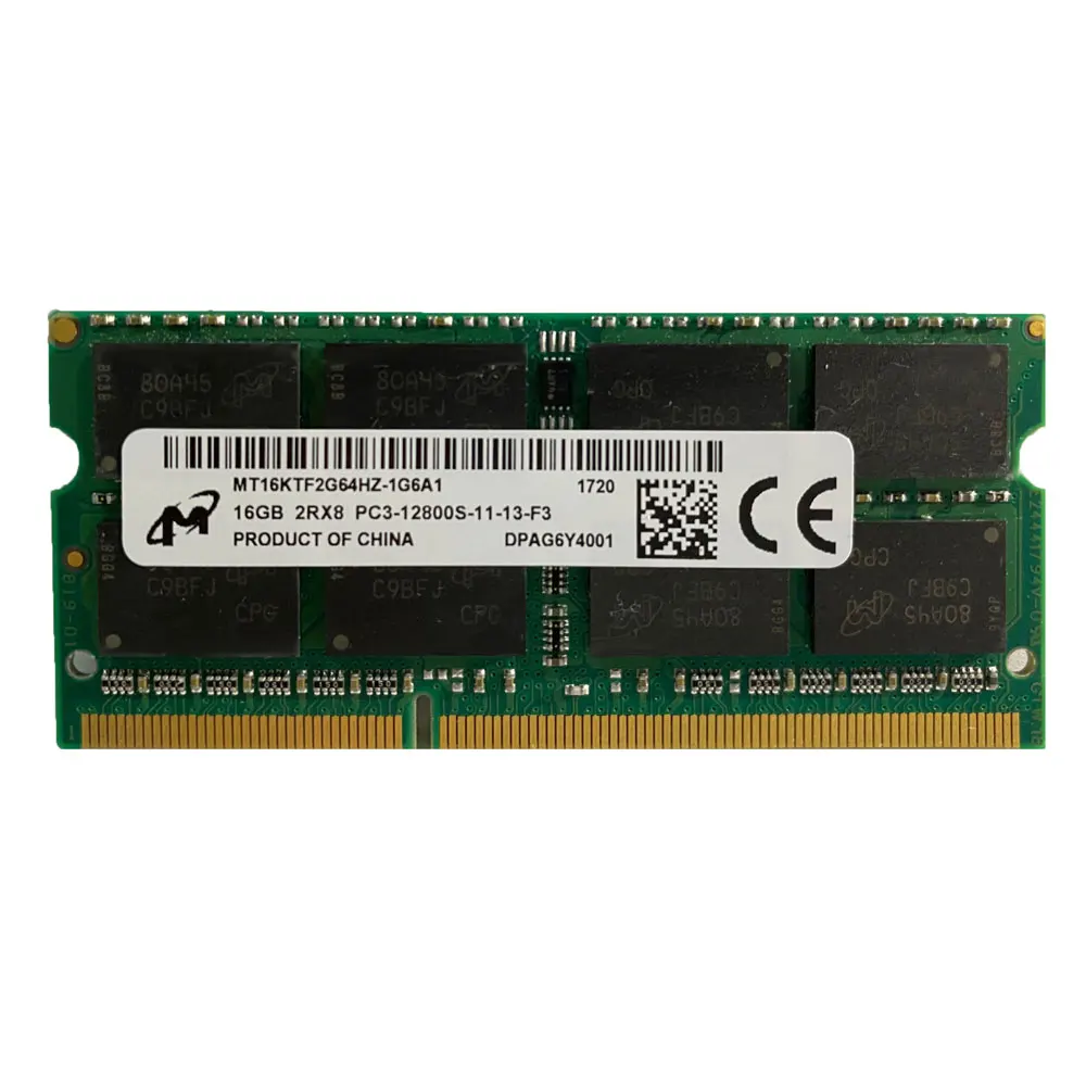 Imagem -02 - Sodimm 1.35v 1.5v Notebook Memory Ram Dual Channel Ddr3 e Ddr3l 16gb 1600mhz 1866mhz Pc312800 Pc3-14900