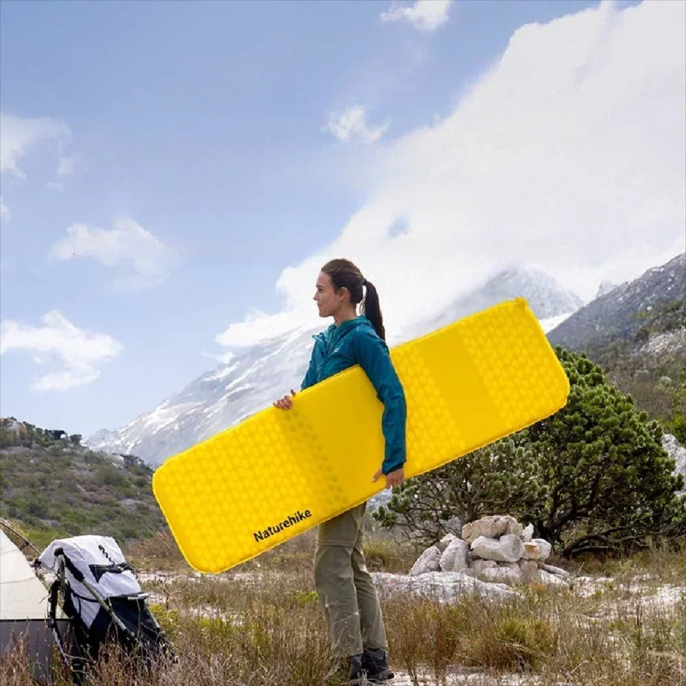Colchonetas autoinflables, colchoneta aislante para dormir para acampar, colchoneta ultraligera para mochilero, Camping, senderismo, viajes