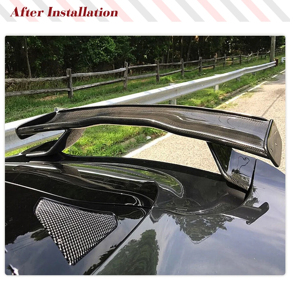 Car Rear Trunk Spoiler Wing for LOTUS Evora Base S Coupe 2-Door 2010-2016 Carbon Fiber Car Racing Rear Spoiler Customized Wing