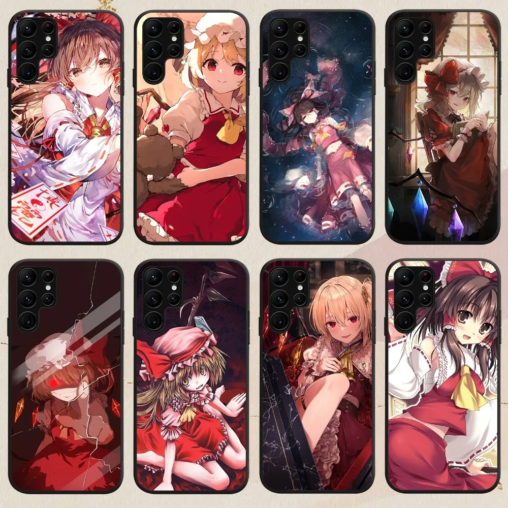 Game Touhou Project Kawai Girl Phone Case For Samsung Galaxy A53 A52 A71 A73 A70 A72 A91 A80 S Shell