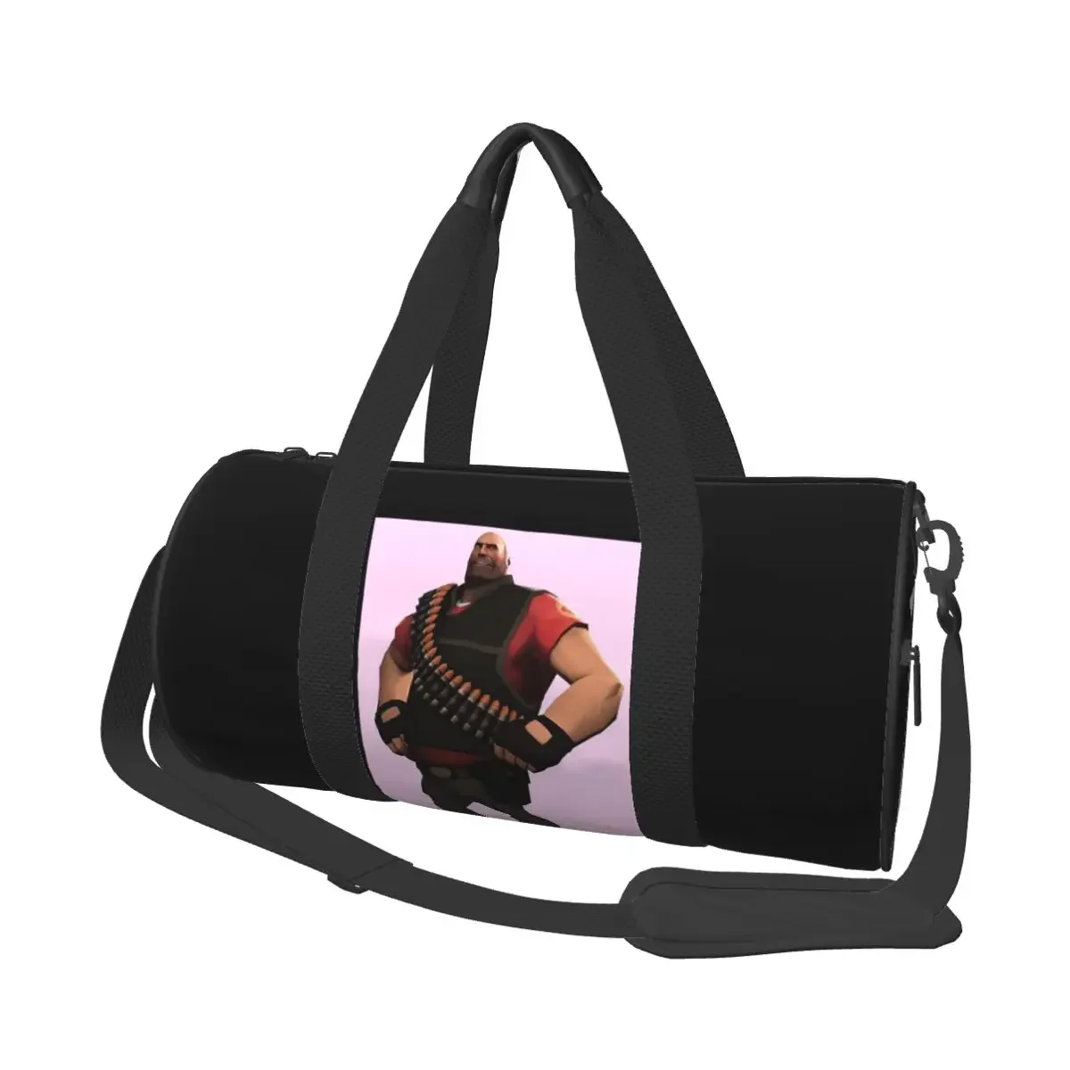 

Demoman TF2 Soldier Team Fortress Большая спортивная сумка Водонепроницаемая дорожная сумка Сумки для фитнеса