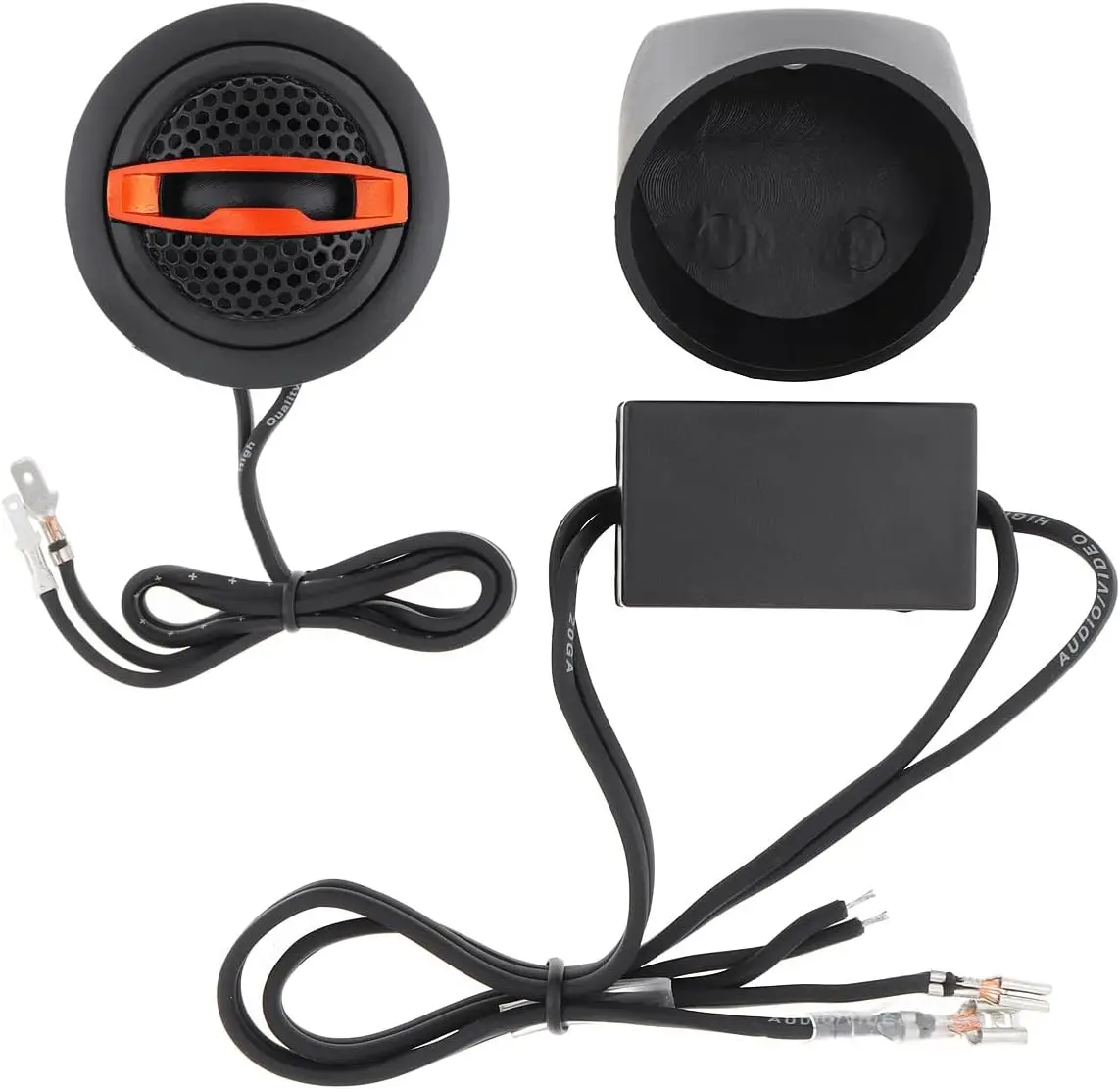 2 قطعة مكبرات صوت صغيرة عالية الكفاءة بقدرة 150 وات لنظام صوت السيارة