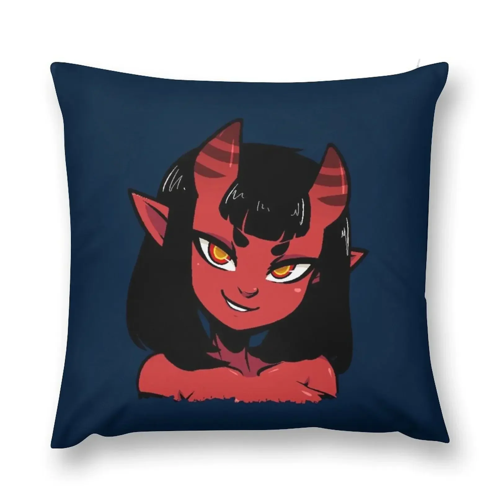 Meru the succubus retro Throw Pillow Sofa Cushion Cushion Cover For Sofa Christmas Pillow Covers pillow