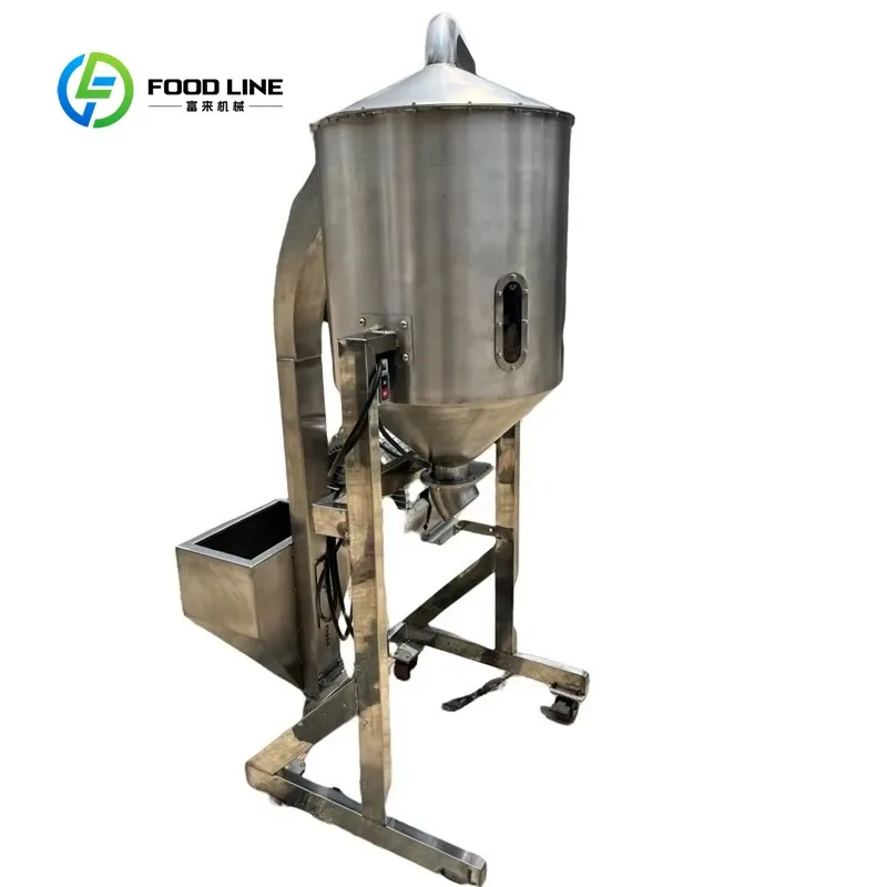 Customized 60kg Airflow High Coffee Destoner Cleaning Machine 99.9% Stone Detection 500kg/h Capacity Food Grade Stainless Steel