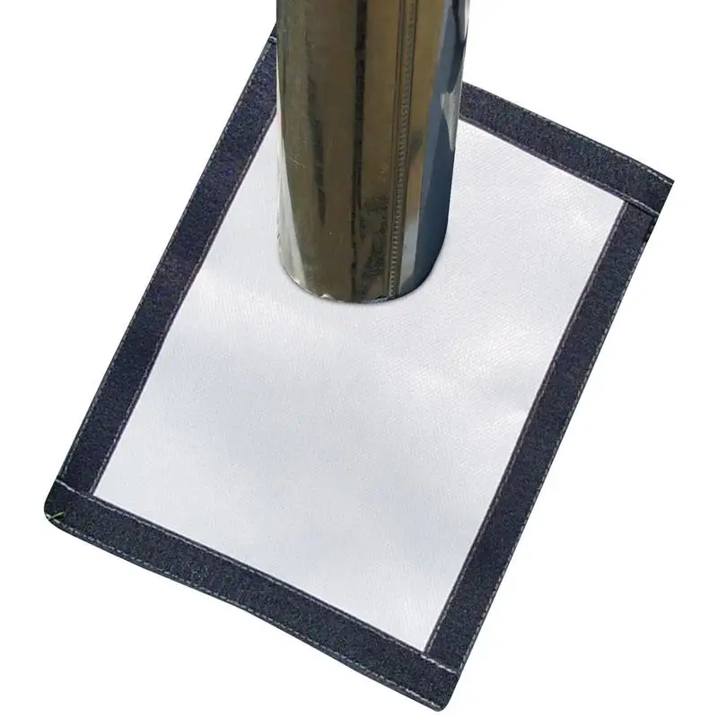 Fire Resistant Hot Tent Stove Jack Tent Chimney Furnace Pipe Window Fireproof Protection Pad DIY Hole Pipe Vent Accessory