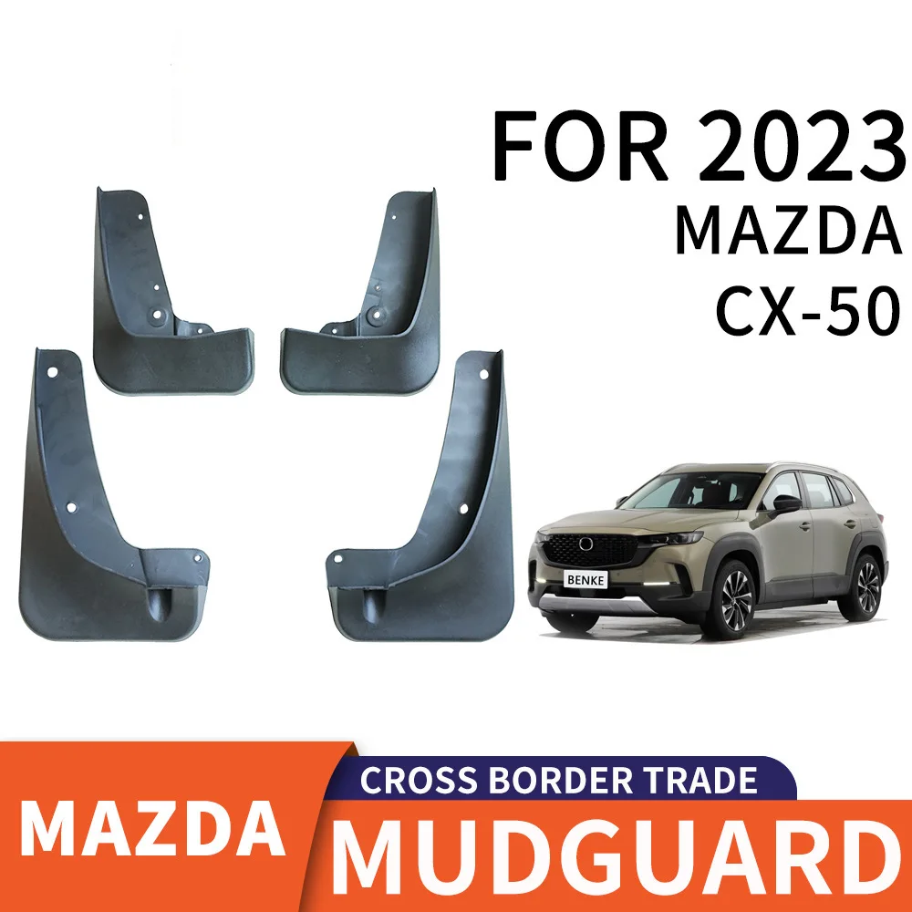 

For 2023 MAZDA CX-50 Car tire mudguard,Mudflaps Front Rear Flares Splash Guards Cover Car Accessoie