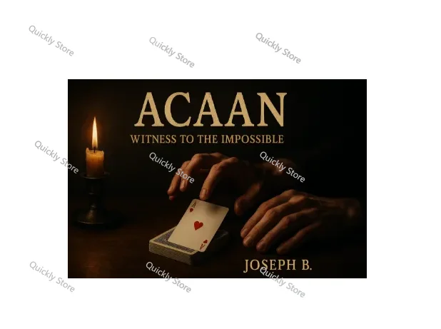 

ACAAN, Witness to the Impossible by Joseph B. Magic tricks (Instant Download) Quickly send