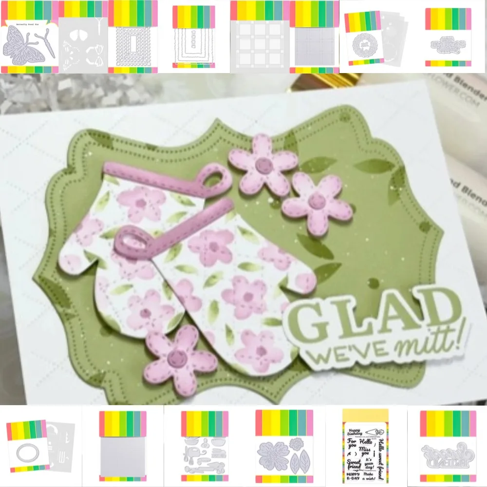 Postage Cake Slice Stamps New 2026 Metal Cutting Dies For Craft Embossing Make Paper Greeting Card Making Template DIY Handmade
