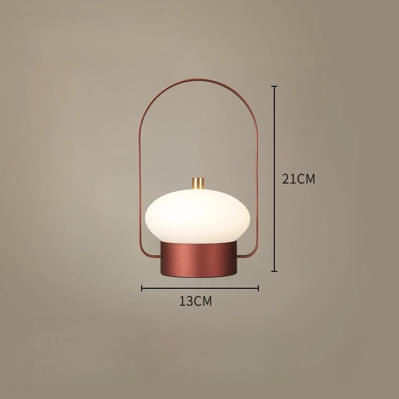 Outdoor Camping Tent Tri Color Infinite Dimming Atmosphere Hand-held Lamp High-quality Anti Fall Lighting Fixture