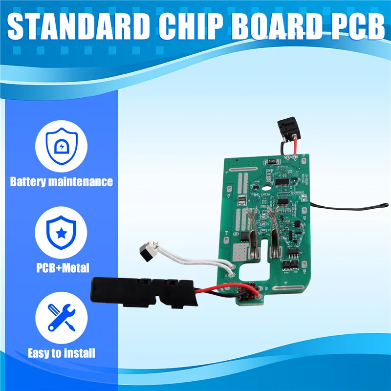 TCF-Voor Dyson V10 Batterij Printplaat Li-Batterij Opladen Bescherming Printplaat Voor Dyson V10 Stofzuiger