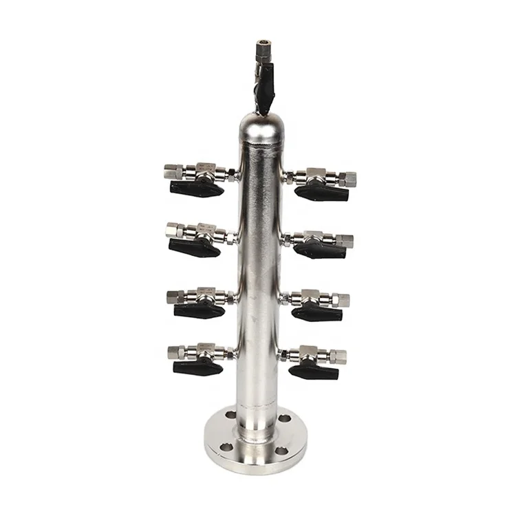 

Распределительные коллекторы воздушного коллектора 316SS с шаровыми кранами