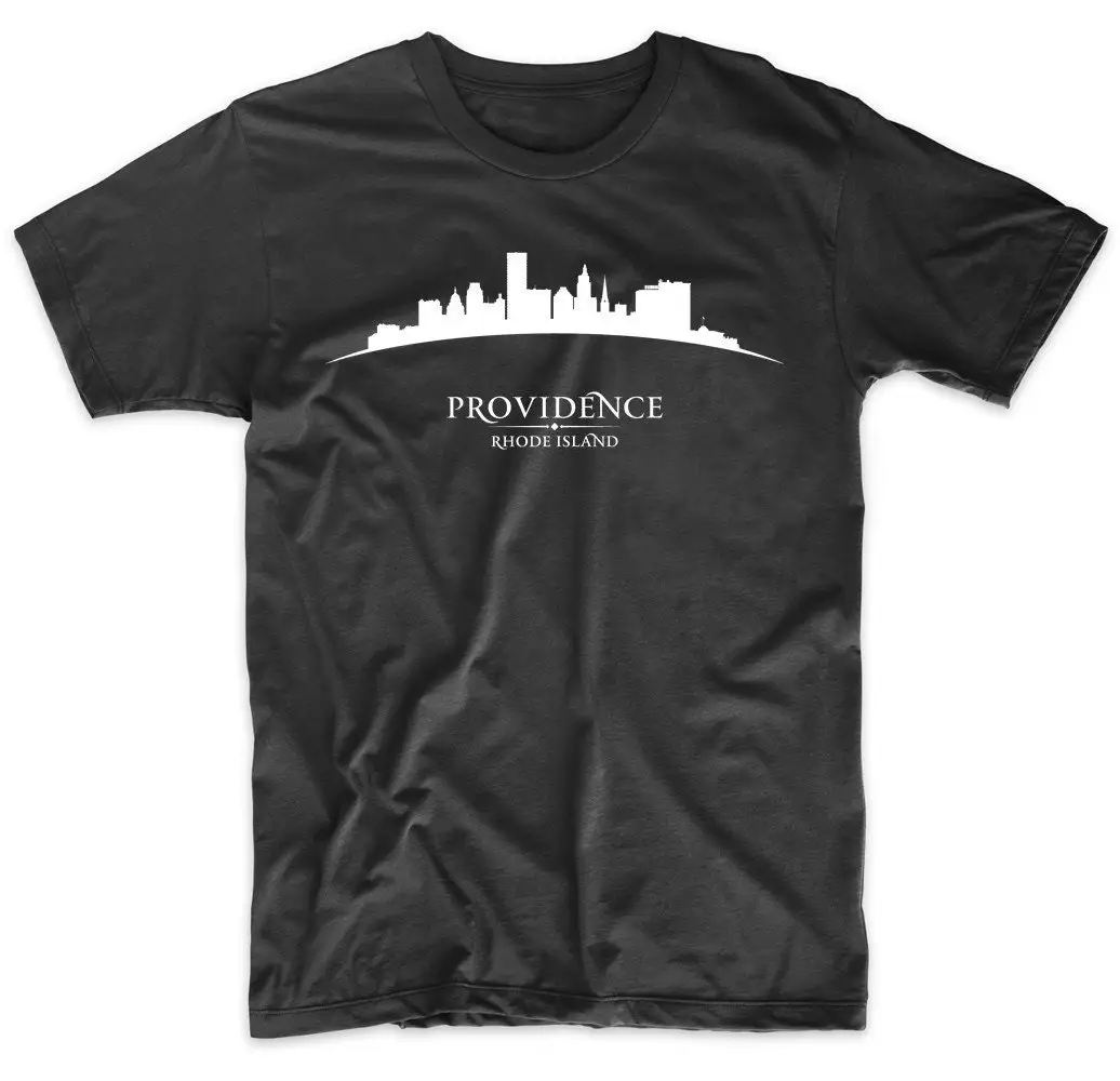 Providence Rhode Island Cityscape Downtown Skyline T Shirt Men'S Ri