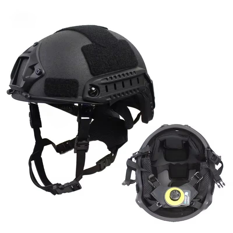 BOOIU High-Quality Tactical Anti-Riot MH Helmet 3.0 Thickened Fiberglass Suspended Floating Pad Tactical Helmet Outdoor Hunting