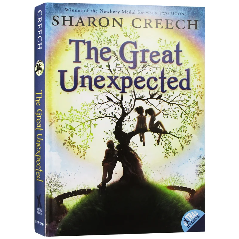 

The Great Unexpected Sharon Creech, Children's books aged 9 10 11 12 English books, Humor Comedy novels Stories 9780061892349