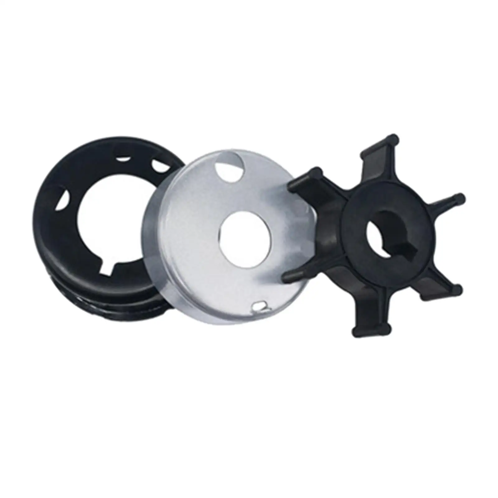 Outboard Water Pump Impeller Repair Kit Alloy Material Marine Rebuild Set for Yamaha 6A1-W0078