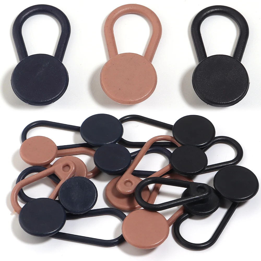 4pcs 15/18mm No Sew Removable Waist Extender Buttons Detachable Jeans Waist Expanders Adjustable Buttons for Denim Pants Clothes