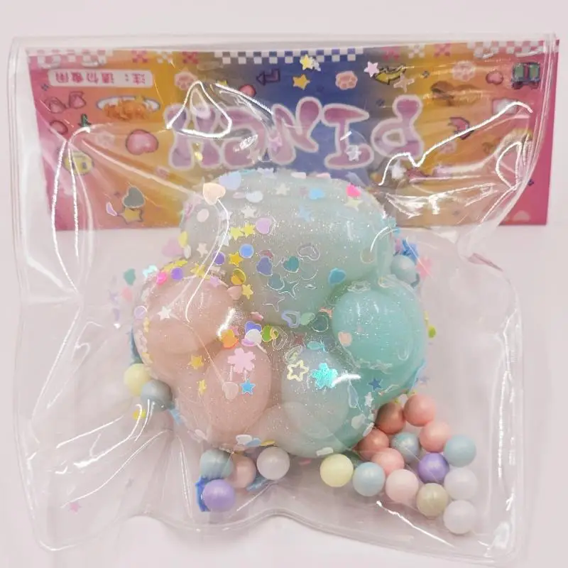 Mini ciondolo di decompressione giocattolo da spremere zampa di gatto per bambini adulti rimbalzo lento antistress rilascio nuovo giocattolo ornamento di moda