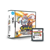 USA Pokemon blanco y negro 1 2 tarjeta combinada tarjeta combinada con caja Cassette DS Pokemon tarjeta de juego para ds nds 3ds sin instrucciones