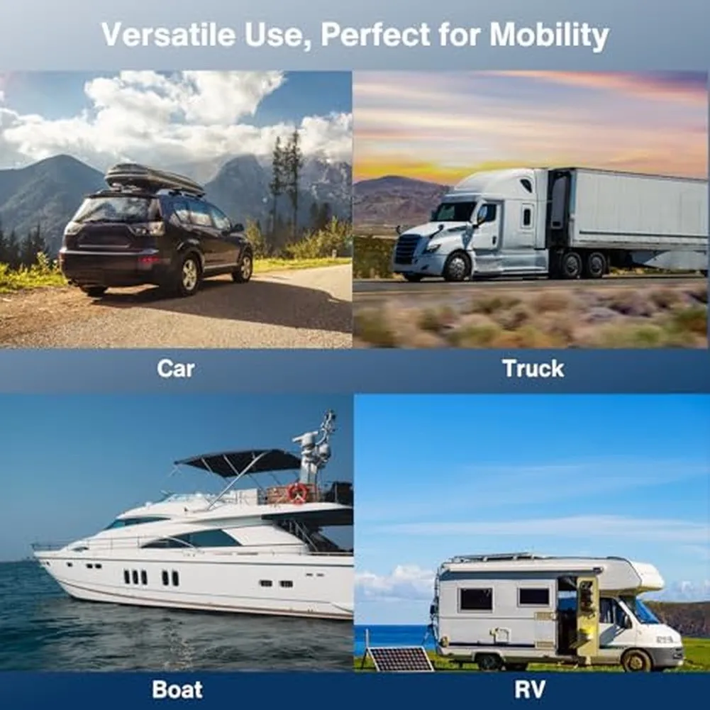 車、トラック、rv車用-12-24v-dcコンバーター-車載電源-シルバー充電ソリューション-スターリンク電源用