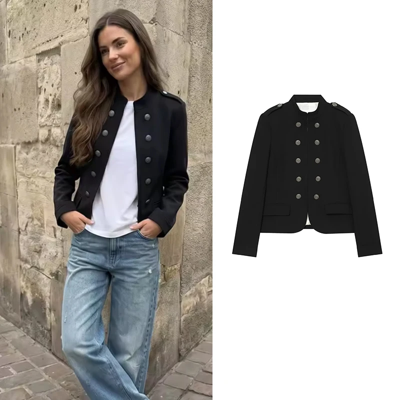 

Women's Spring New Jackets Blouse 2026 Fashion Slim British Elegant Women's Coats Street Chic Unique Travel Warm Jackets Coats