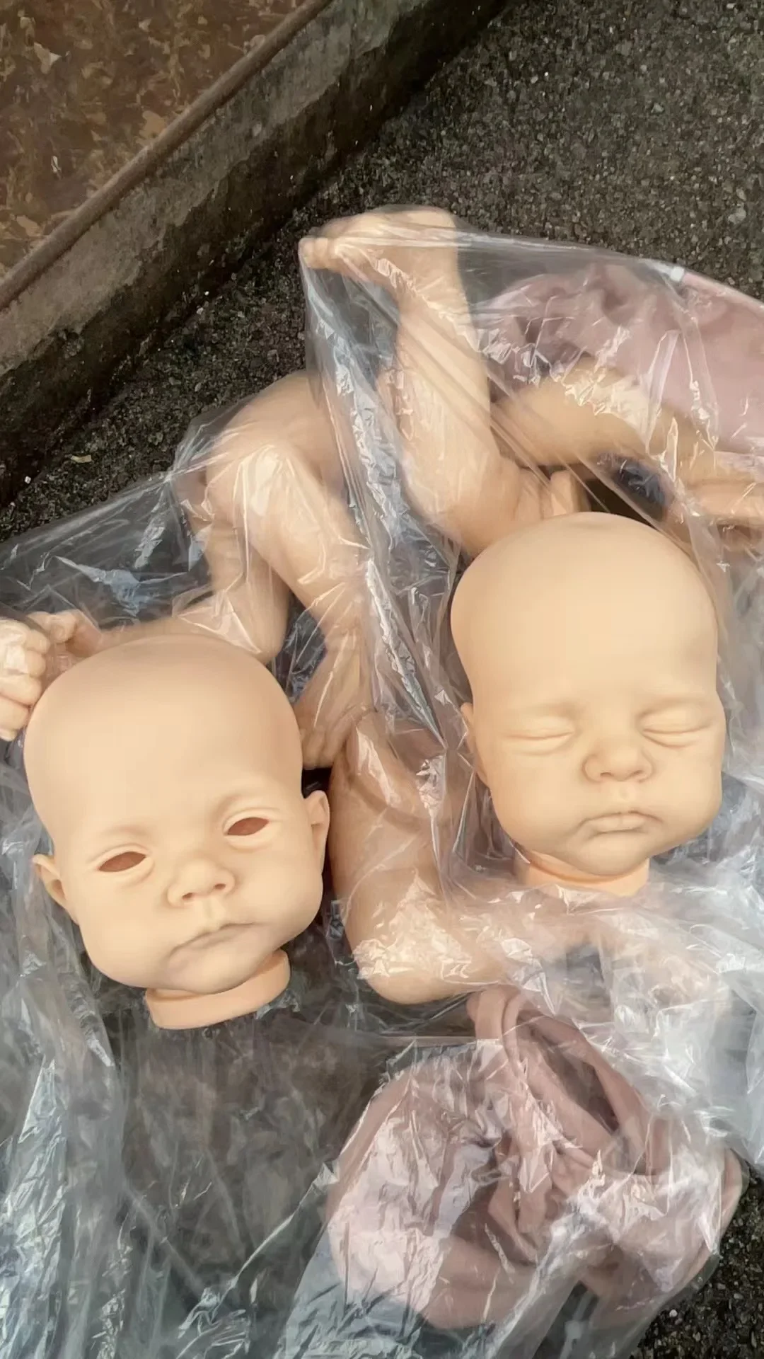 

WITH COA 19inch New Arrival Twins Kit Lily and Irys Soft Touch Fresh Color Cloth body included