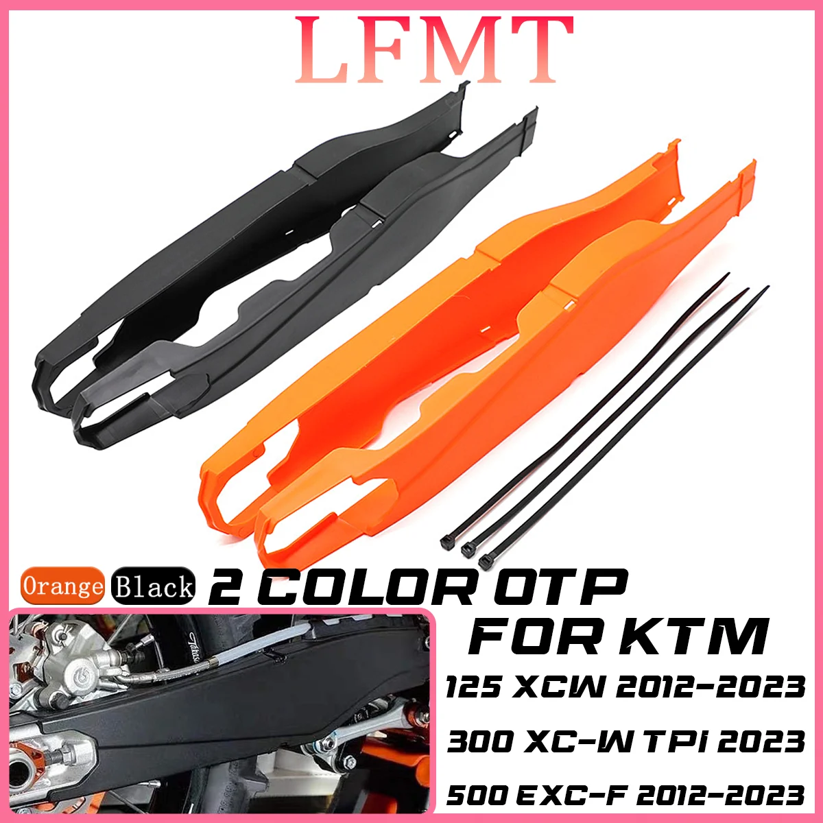 

Motorcycle New Swingarm Swing Arm Protector For KTM EXC EXC-F XCW XCF-W TPI Six Days 150 200 250 300 350 450 500 2012-2022