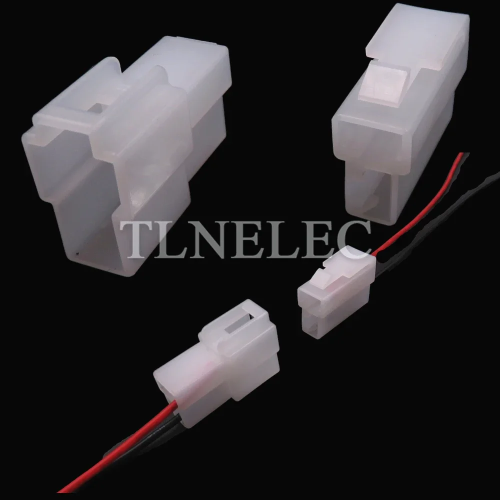 2 Pin Way Auto High Current Male Female Wiring Cable Connector with Wires Car Large Power Unsealed Sockets 7122-2128