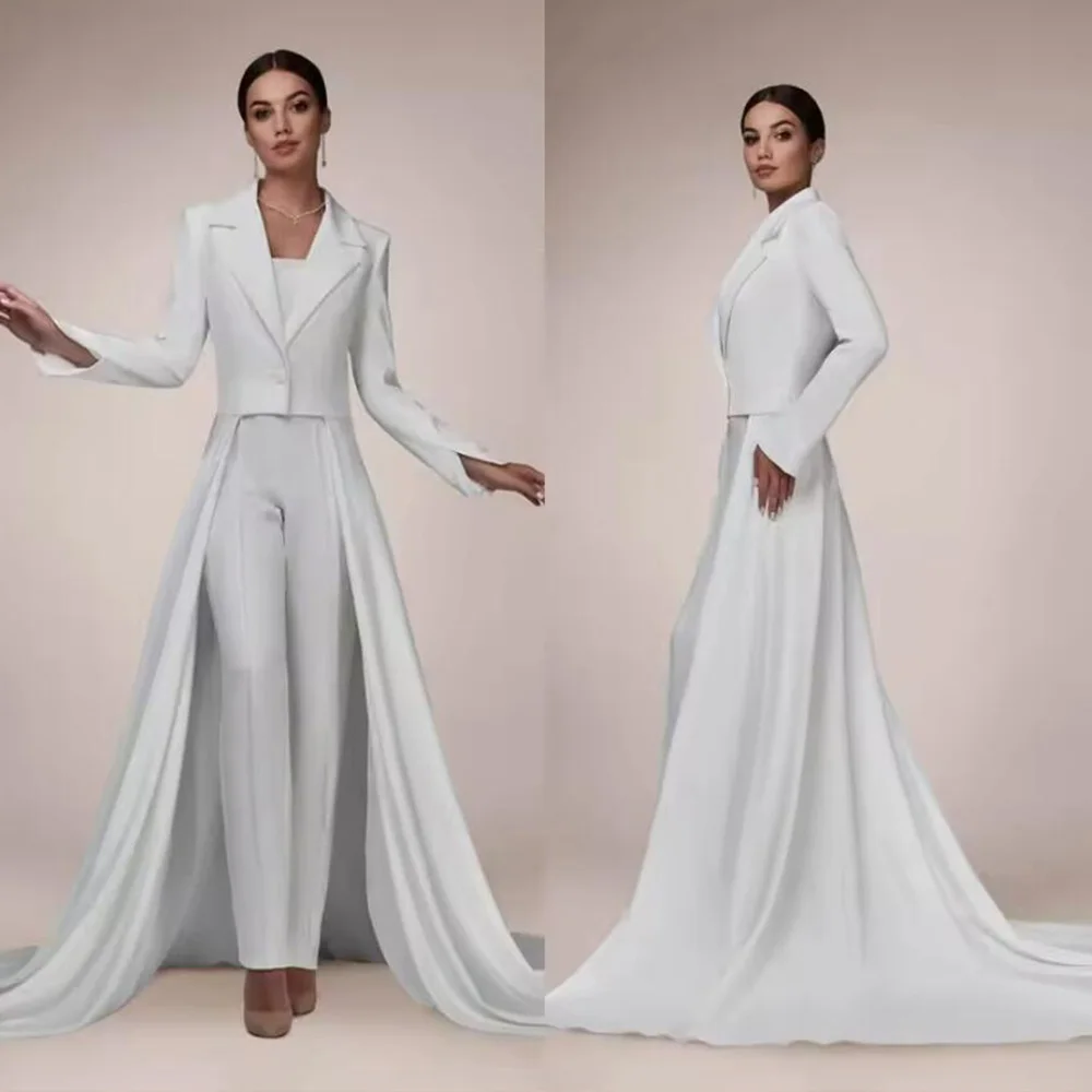 Unique Design Women Suits Customized Single Breasted Jacket Pants 2 Pieces Bride Mother Dress Customized trajes de mujer elegant