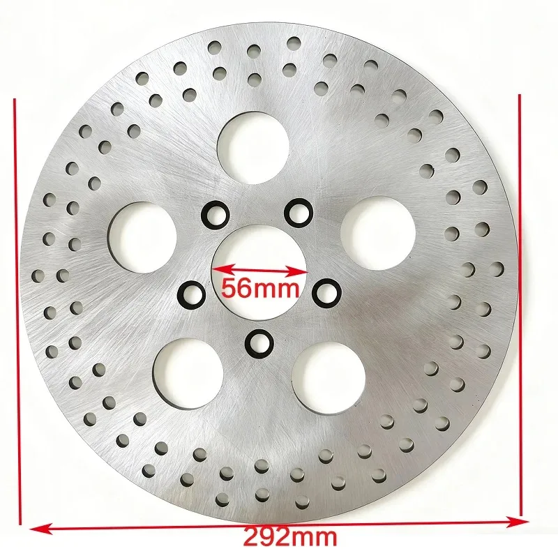 Motorcycle Rear Brake Disc Rotor For Harley Davidson Sportster 883 XL XLH883C 2004-2008 Custom, Brake Rotor Replacement view 2