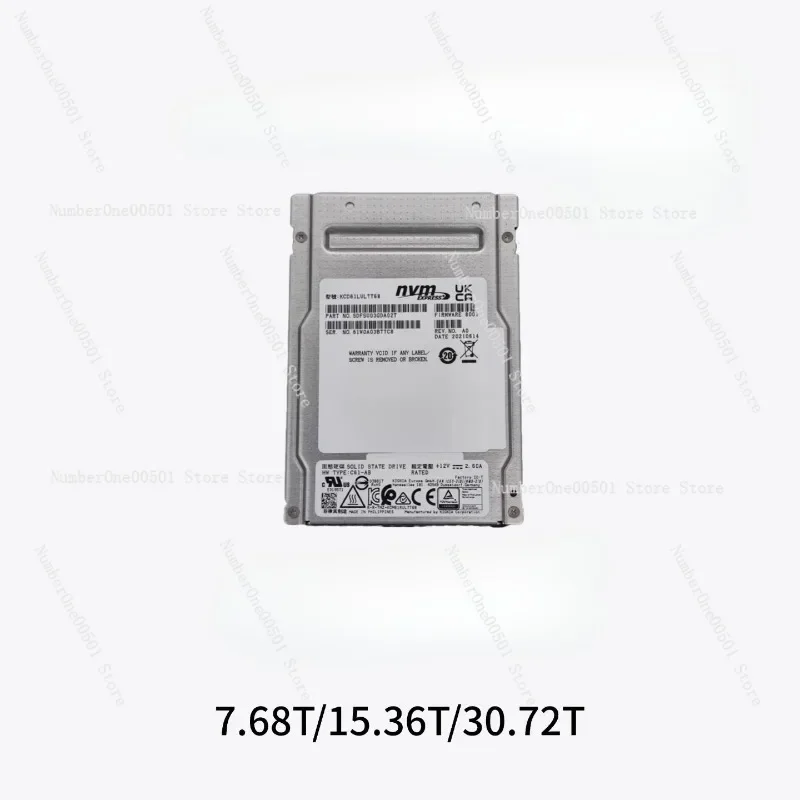 CM6 CD6 CD7 U2 U3 SSD Enclosure for 768TB 1536TB WERO NVMe PCIe 4.0 Enterprise SSD