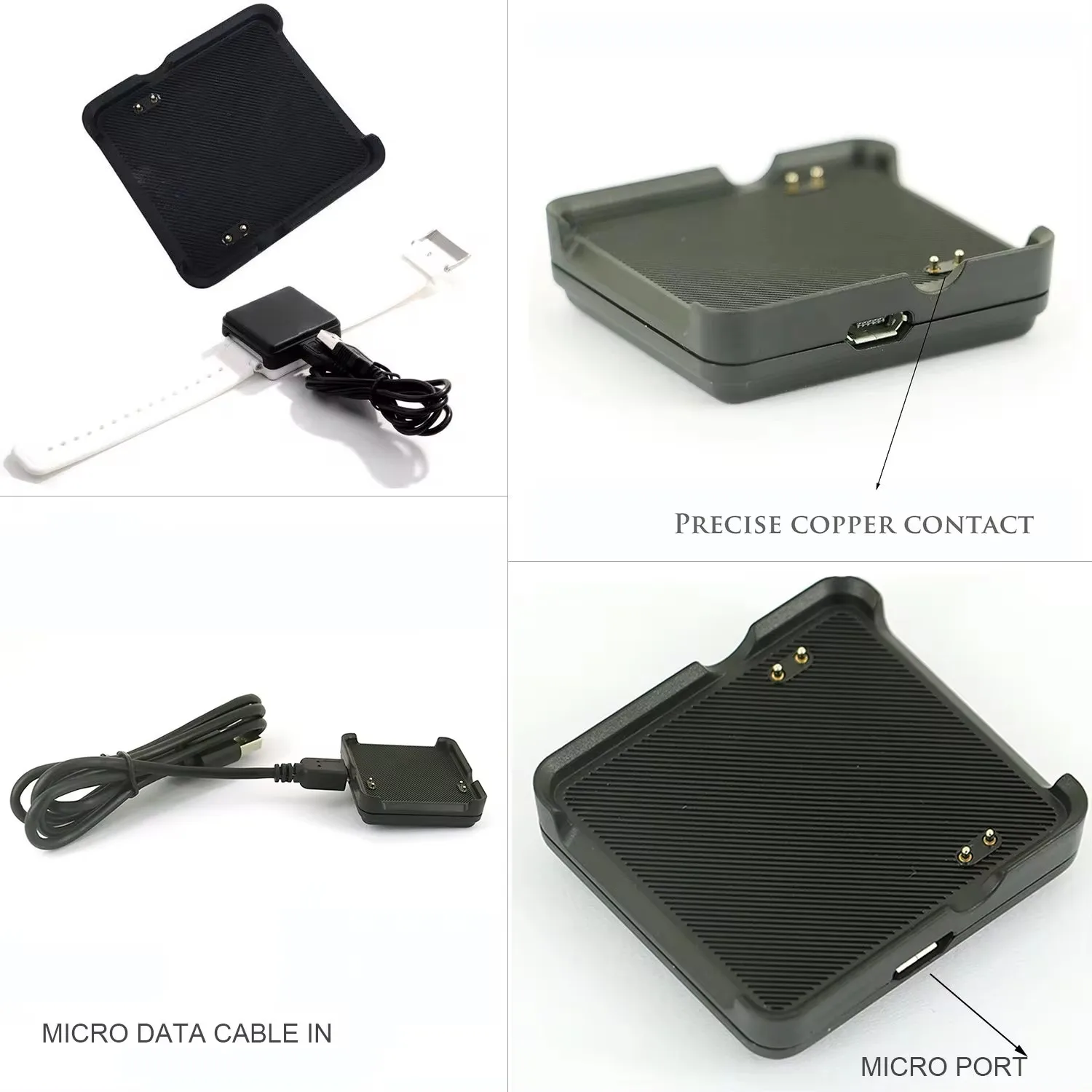 Garmin Vivoactive charger, suitable for Garmin Vivoactive GPS smart watch to replace the charging bracket base