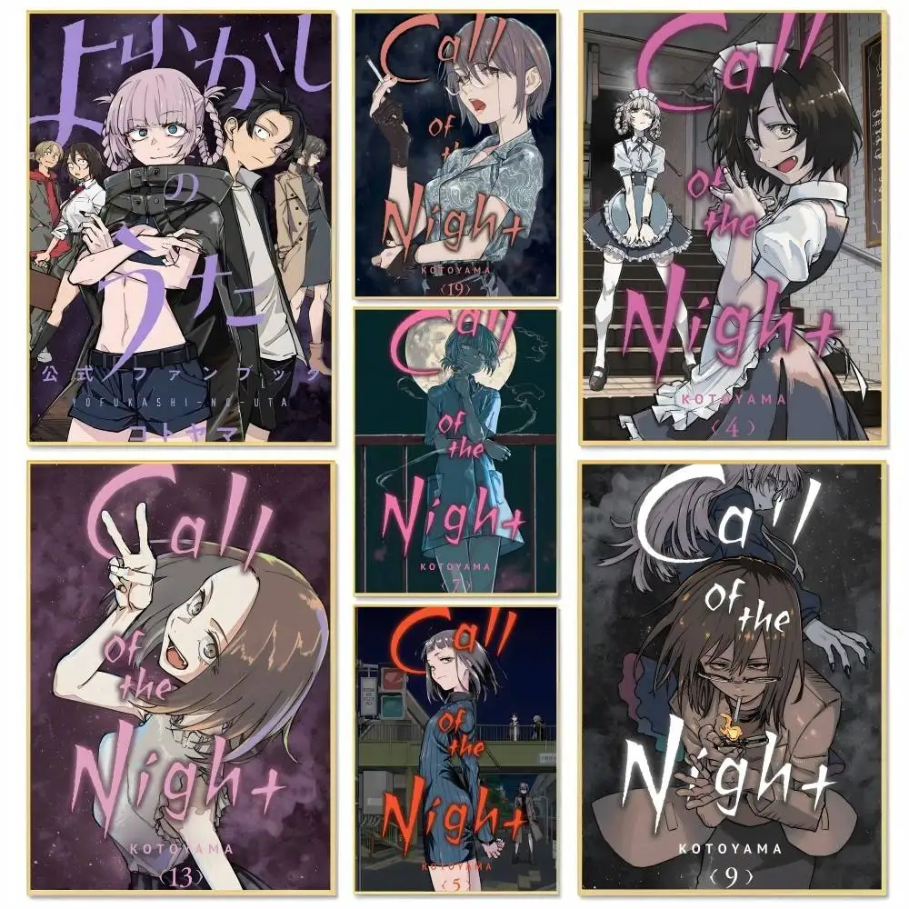 

Anime C-Call Of The Night Poster High-Quality Aesthetic Wall Painting Stickers For Dormitory And Living Room Decor