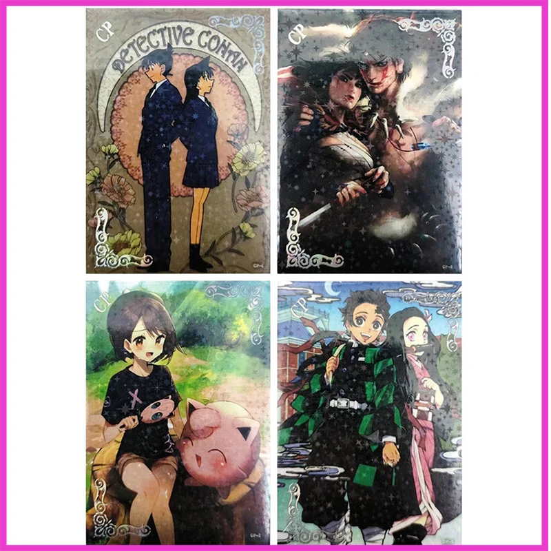 

Anime Goddess Story Rare CP Reflections Flashcards Nezuko Tanjirou Toys for boys Collectible Cards Christmas Birthday Gifts