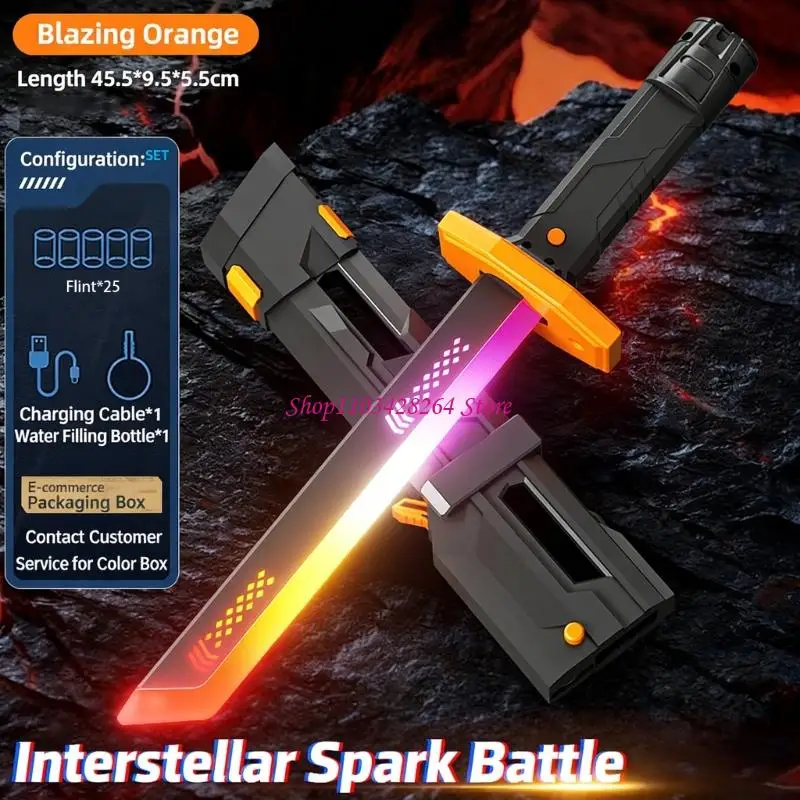 Effect Swords Children Light Swords Toy With Realistic Sound And Colorful Light Misting Feature For Cosplay Event