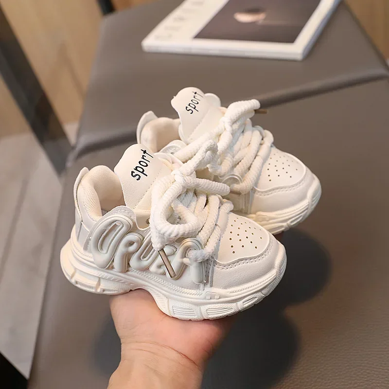 Autumn 2025 New Child Sports Shoes Net Red Sneakers Girls Boys Shoes for Kids Girls Student Sneaker Casual Children Tennis Shoes