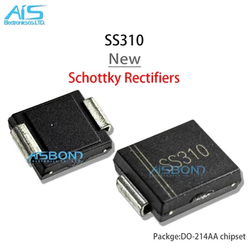 10ชิ้น SS310 SS320 SS510 SS520 SS26 SS32 SS34 SS36 SS38 SS52 SS54 SS56 S3G S3B SMC DO-214