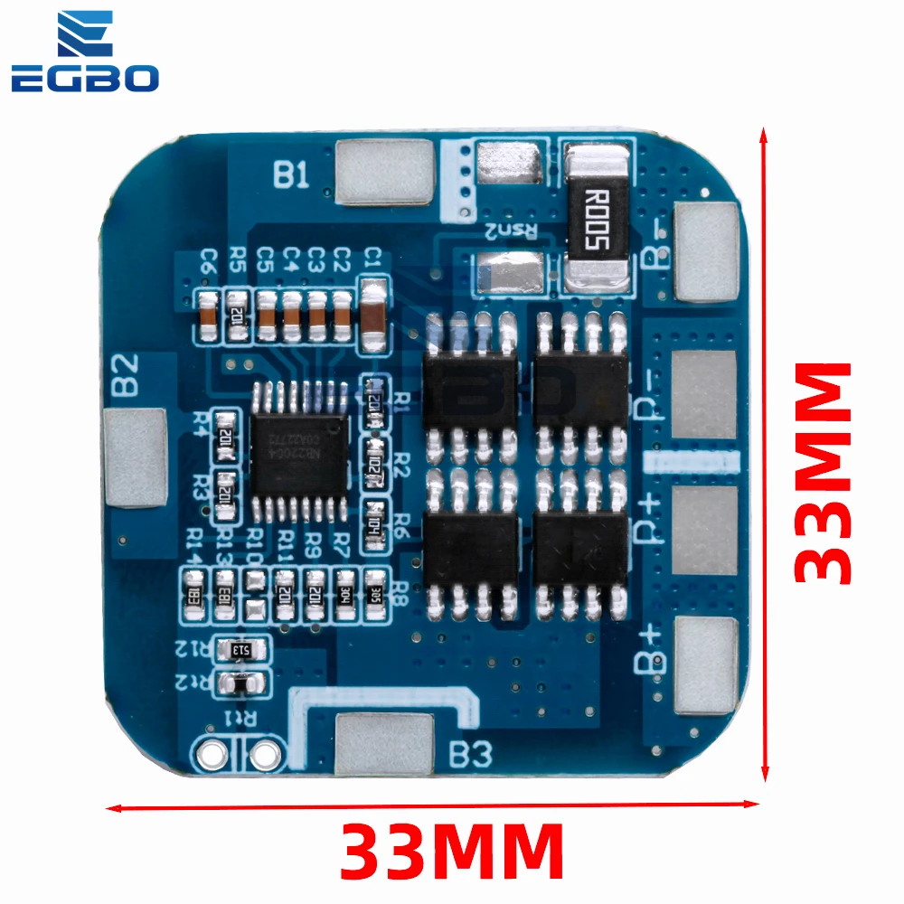 LiFePO4 BMS 4S 3.2V 12.8V 10A لوح حماية البطارية لخلايا 18650 3.6V 14.4V وحدة شاحن/الشحن الزائد/حماية التفريغ
